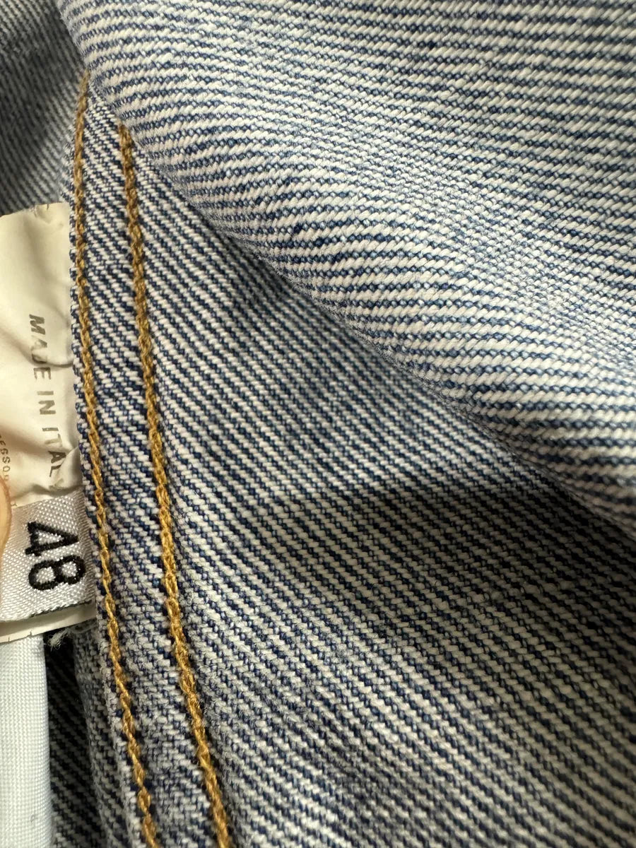 AW1998 Helmut Lang Faded Blue Denim Jacket (M) 9