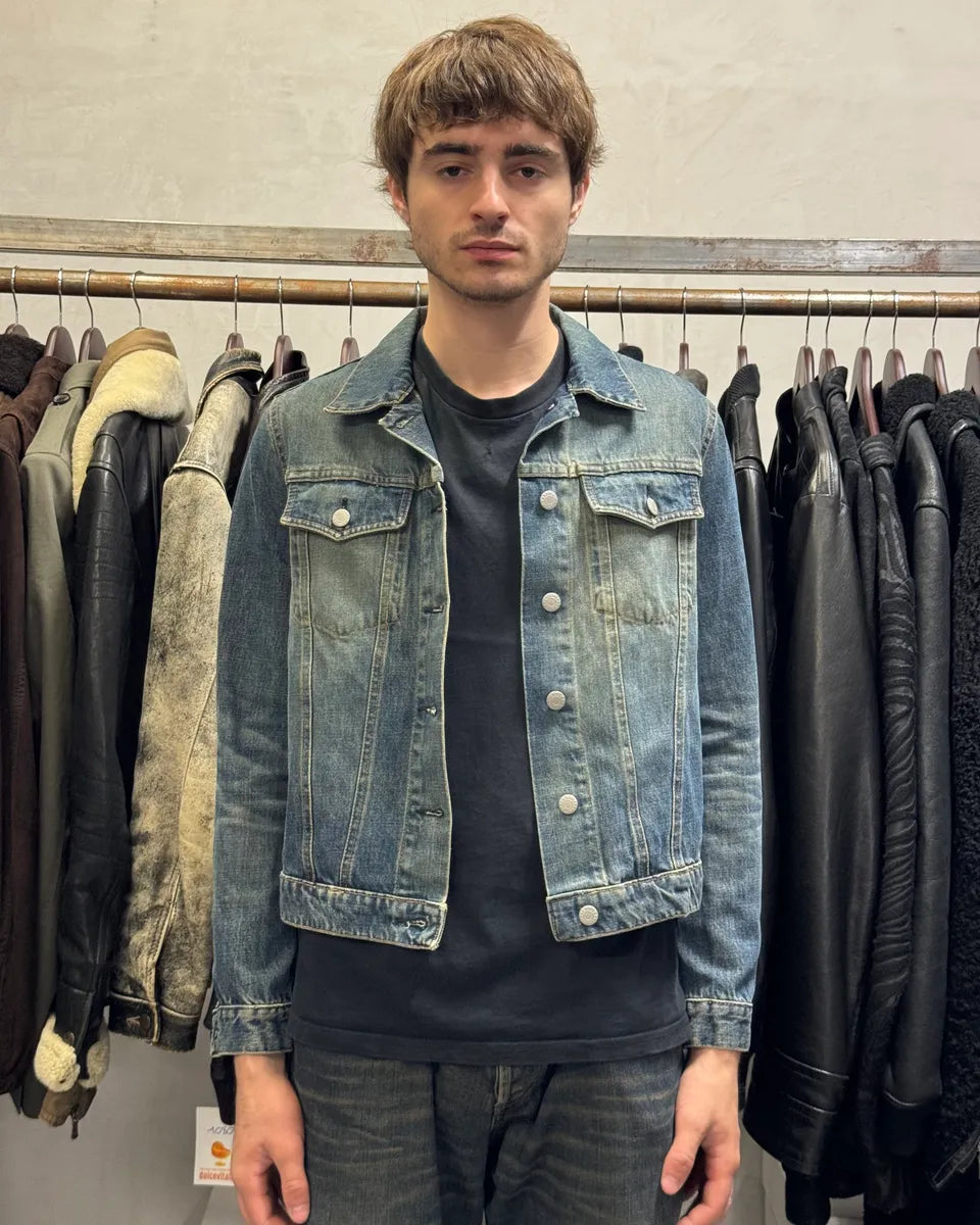 AW1998 Helmut Lang Faded Denim Jacket UDCtMGt 1
