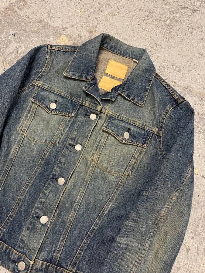 AW1998 Helmut Lang Faded Denim Jacket UDCtMGt 3