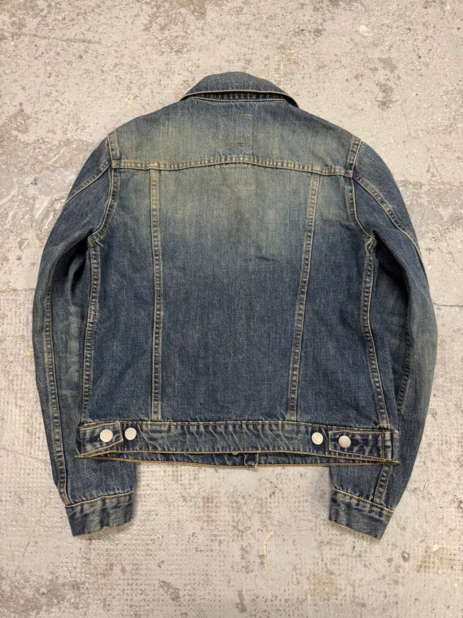 AW1998 Helmut Lang Faded Denim Jacket UDCtMGt 4