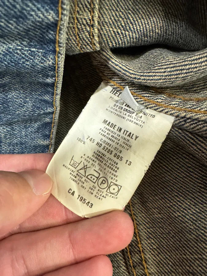 AW1998 Helmut Lang Faded Denim Jacket UDCtMGt 7