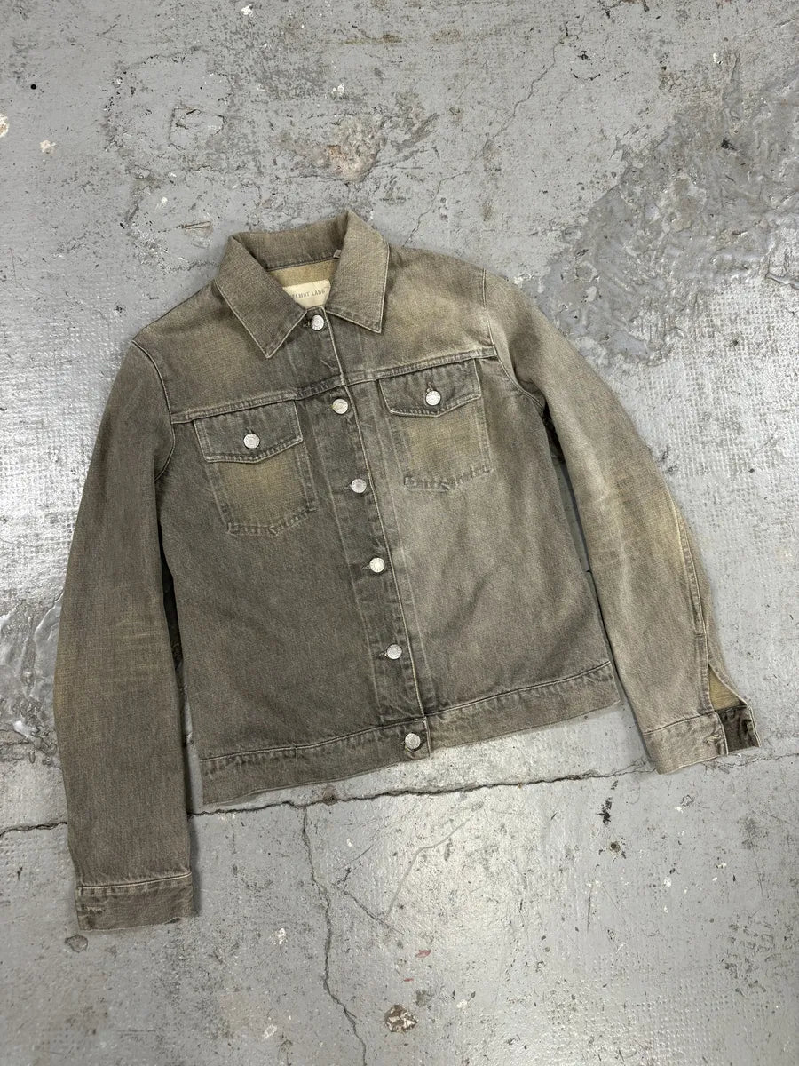 AW1998 Helmut Lang Grey Faded Denim Jacket (XS/S) KggCAQa 4