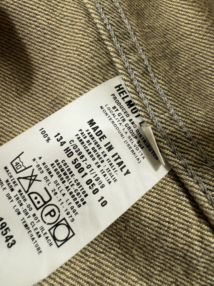 AW1998 Helmut Lang Grey Faded Denim Jacket (XS/S) KggCAQa 6