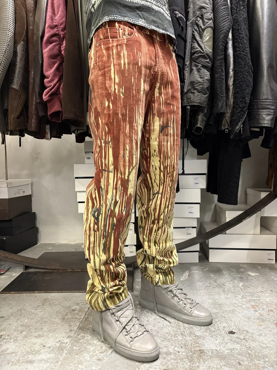AW1998 Jean Paul Gaultier Red Blood Drip Pants eEaoLsc 1