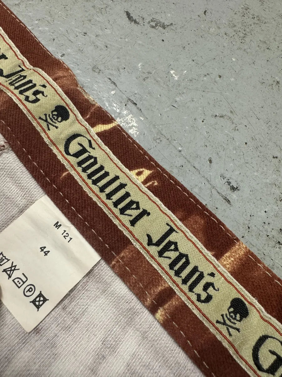 AW1998 Jean Paul Gaultier Red Blood Drip Pants eEaoLsc 10