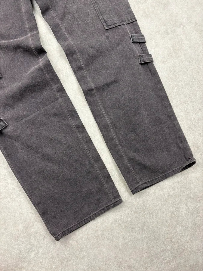 AW1998 Raf Simons Grey Multi Pockets Pants yYXNBdK 7
