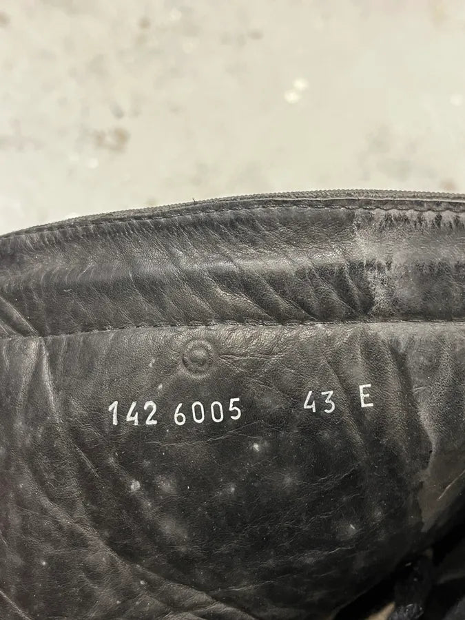 AW1999 Gucci Ankle Leather Boots by Tom Ford axzYxqf 8