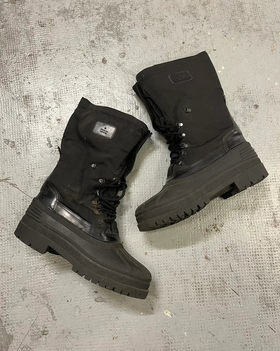 AW1999 Gucci Ankle Leather Boots by Tom Ford axzYxqf 2