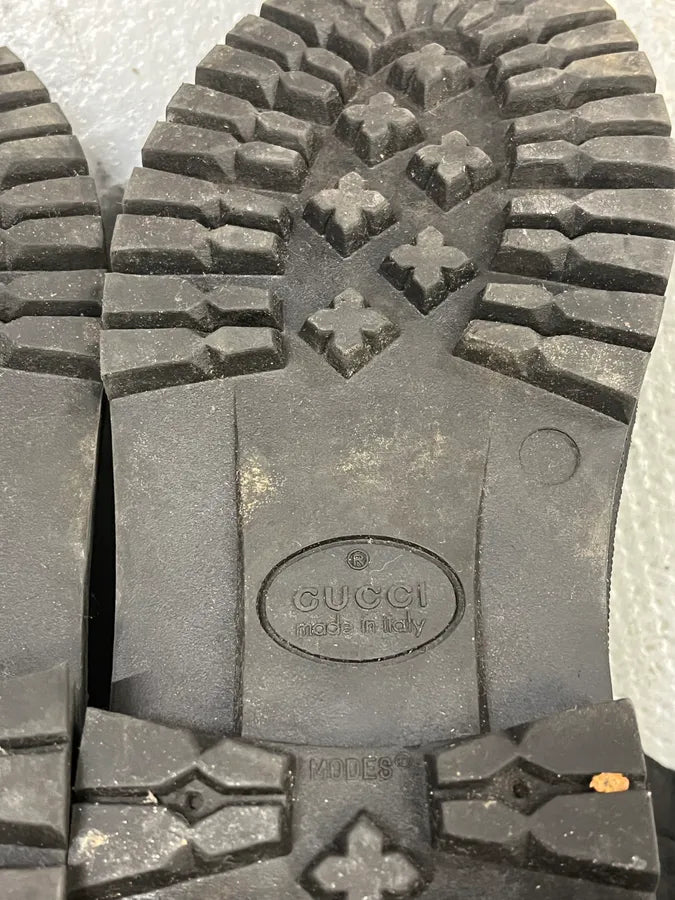 AW1999 Gucci Ankle Leather Boots by Tom Ford axzYxqf 6