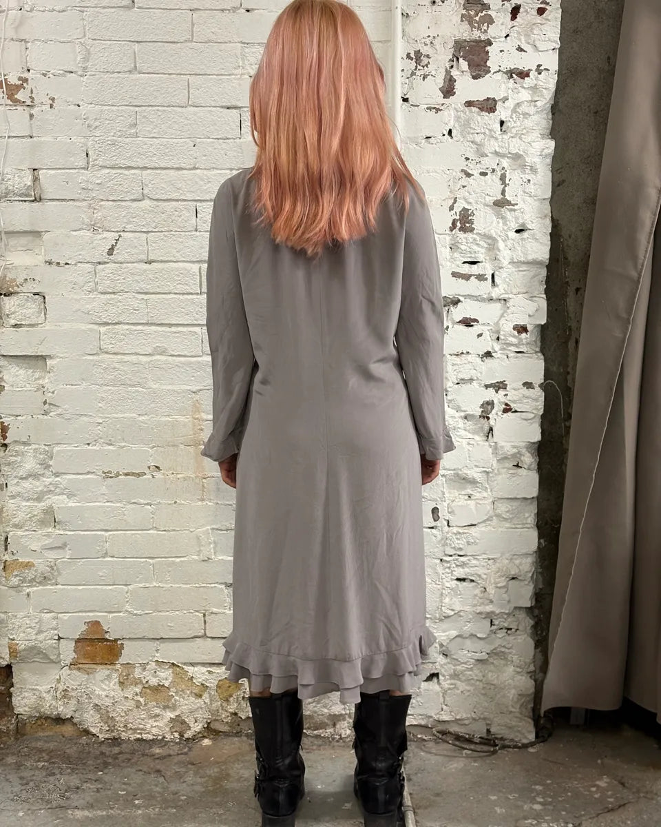 AW1999 Gucci Light Purple Grey Silk Contemporary Dress by Tom Ford – Dolce  Vita Hub