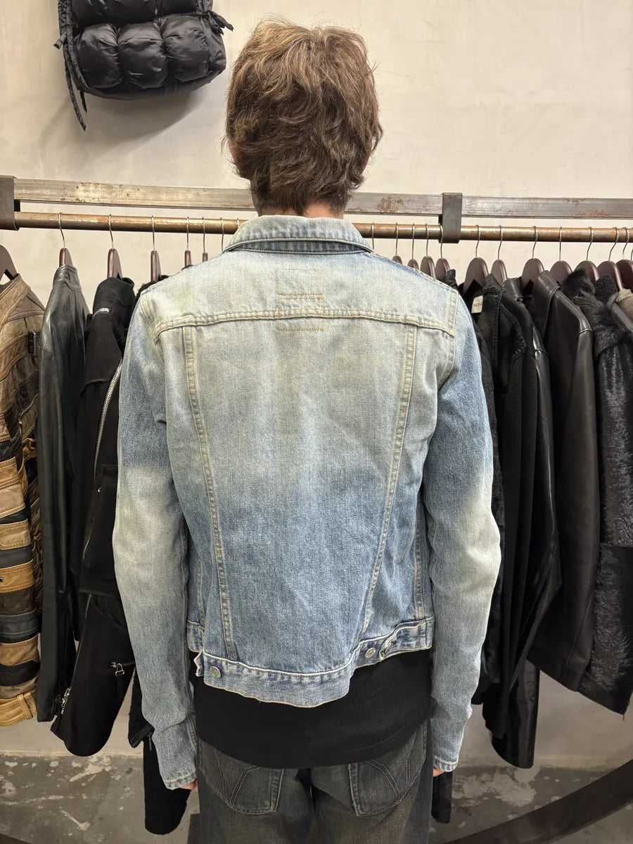 AW1999 Helmut Lang Blue Faded Denim Jacket (S/M) EspSlxB 2
