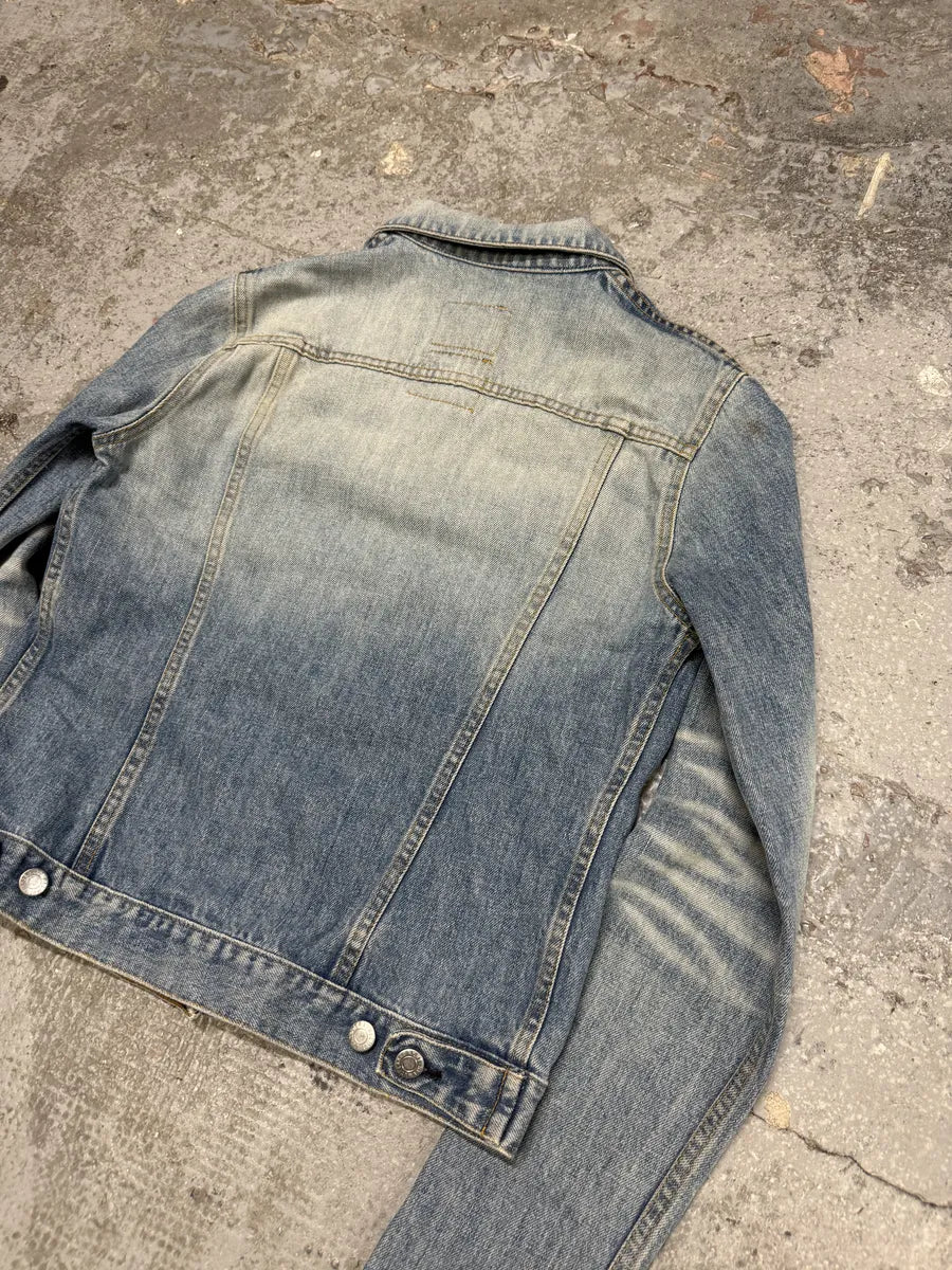 AW1999 Helmut Lang Blue Faded Denim Jacket EspSlxB 7