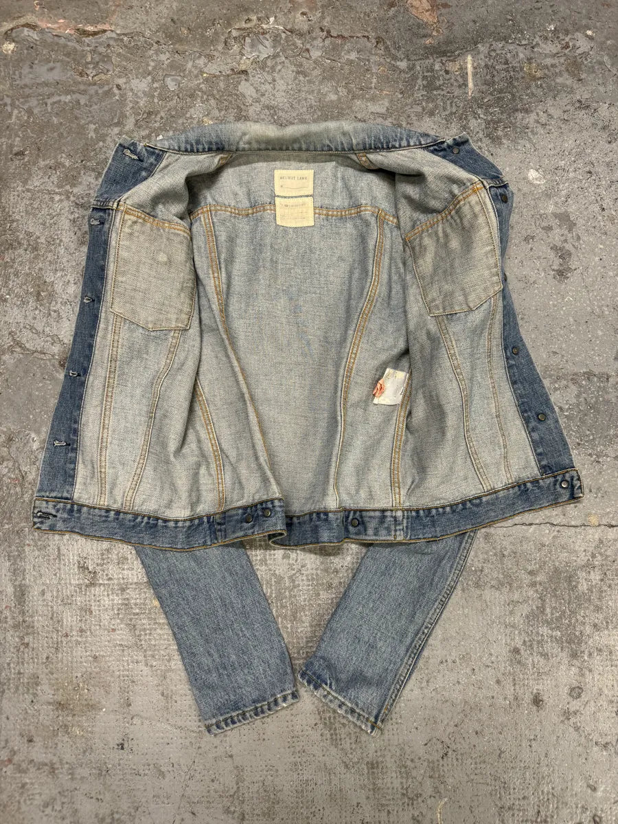 AW1999 Helmut Lang Blue Faded Denim Jacket (S/M) EspSlxB 8