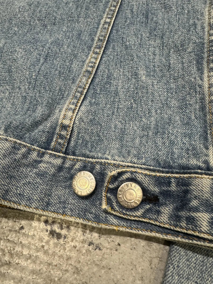AW1999 Helmut Lang Blue Faded Denim Jacket (S/M) EspSlxB 11