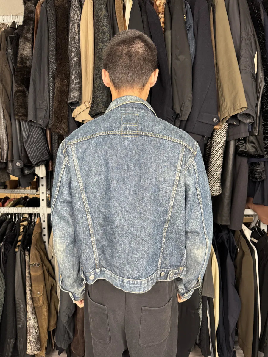 AW1999 Helmut Lang Blue Faded Denim Jacket xYUovqN 3