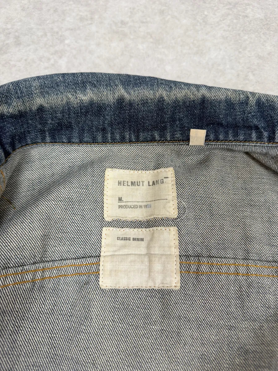 AW1999 Helmut Lang Blue Faded Denim Jacket xYUovqN 5
