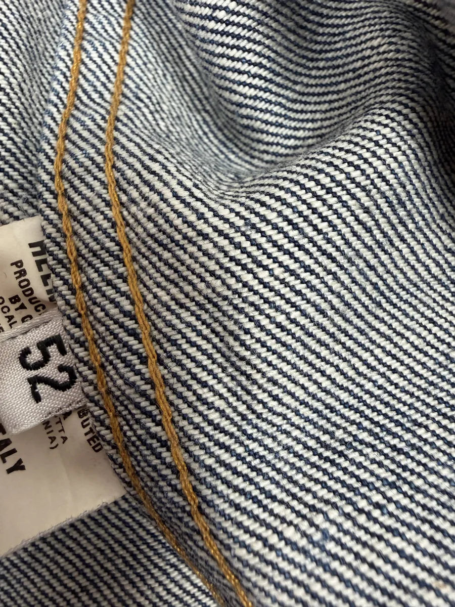 AW1999 Helmut Lang Blue Faded Denim Jacket xYUovqN 6