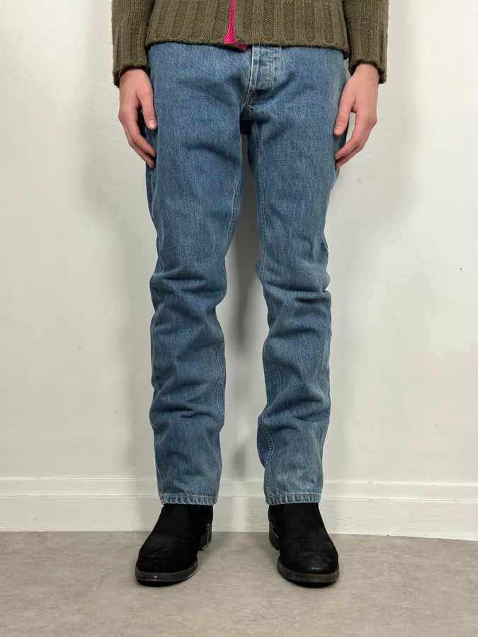 Helmut Lang Classic Blue Denim Jeans lGlcccA 1