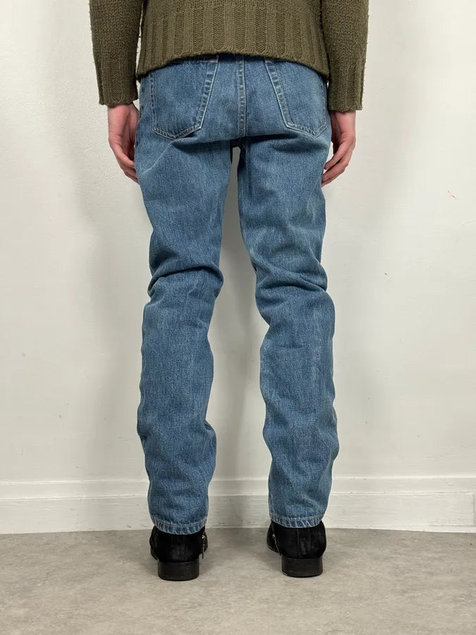 Helmut Lang Classic Blue Denim Jeans lGlcccA 3