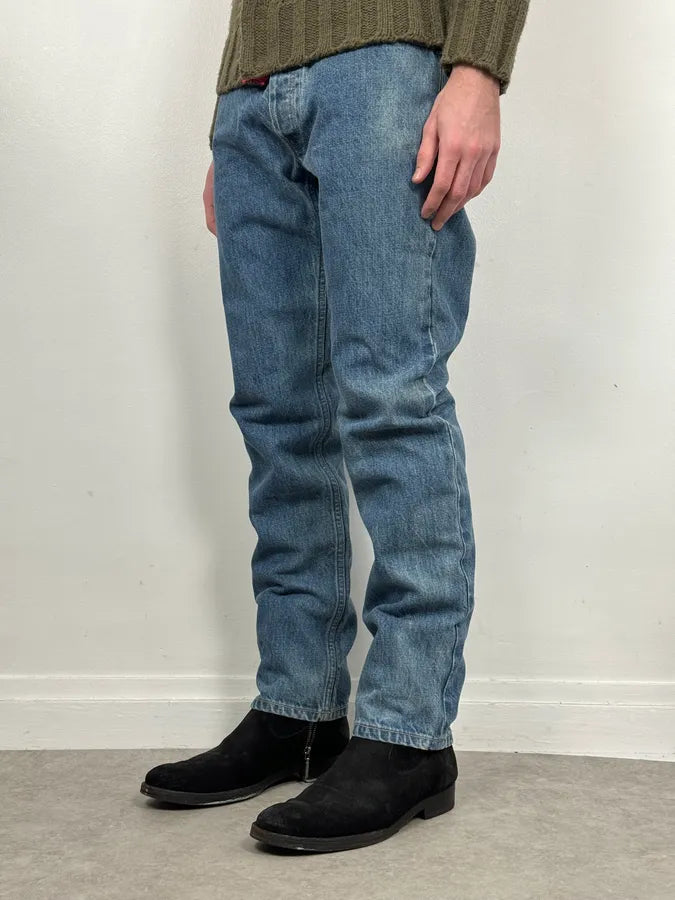 Helmut Lang Classic Blue Denim Jeans lGlcccA 2