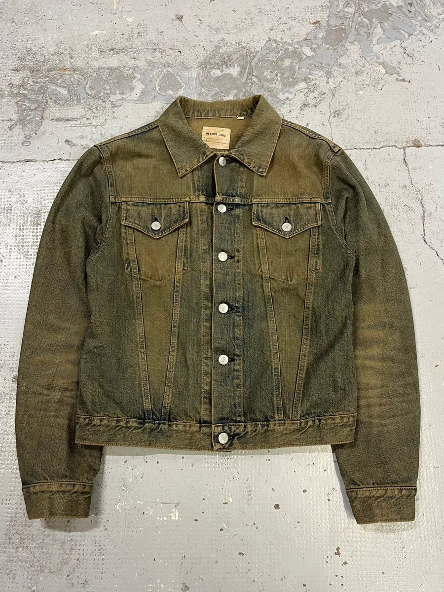 AW1999 Helmut Lang Faded Blue Denim Jacket lwApTfl 0