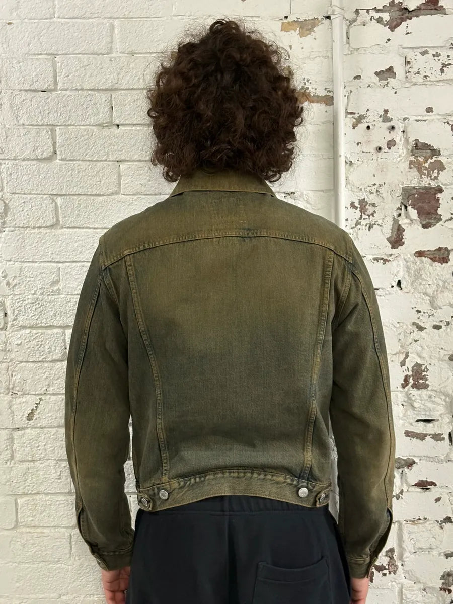 AW1999 Helmut Lang Faded Blue Denim Jacket lwApTfl 2