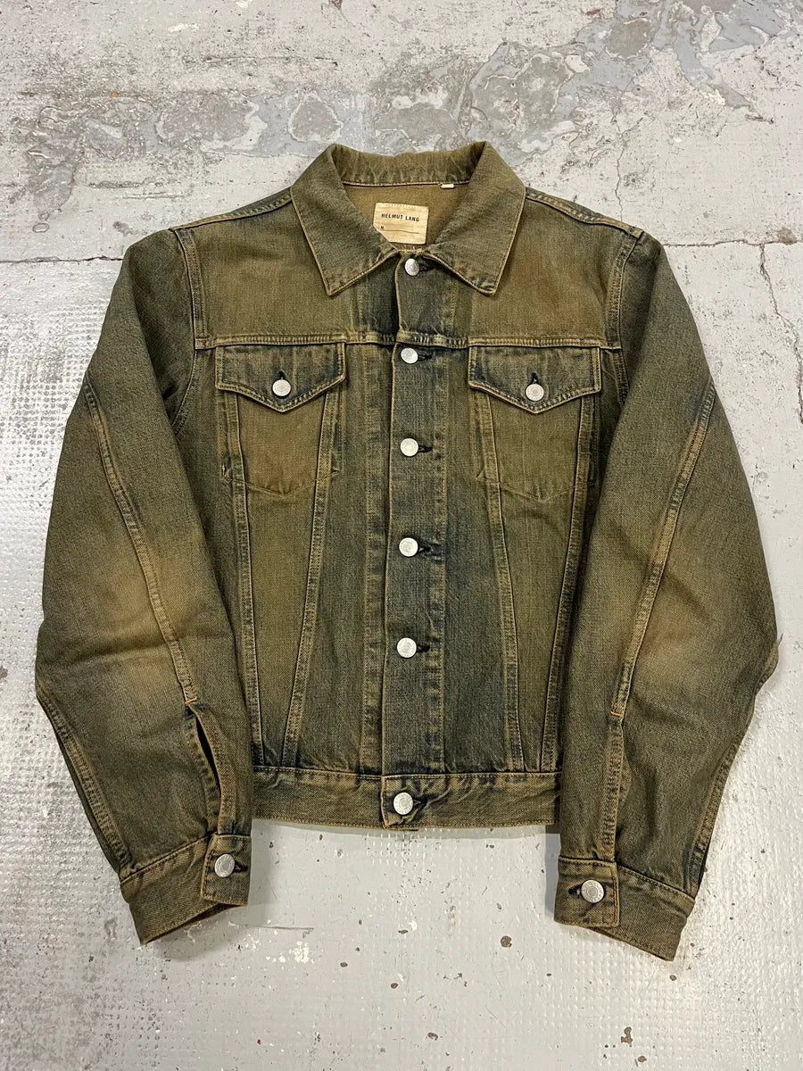 AW1999 Helmut Lang Faded Blue Denim Jacket lwApTfl 3