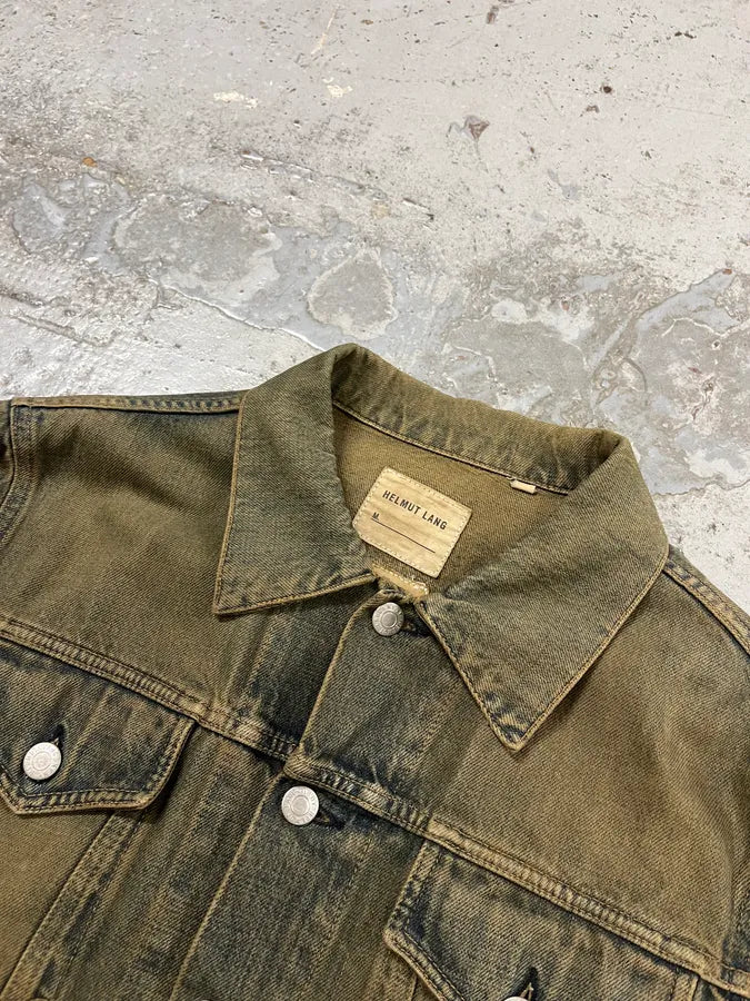 AW1999 Helmut Lang Faded Blue Denim Jacket lwApTfl 4