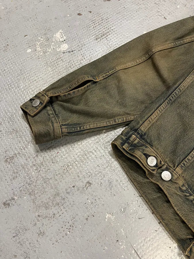 AW1999 Helmut Lang Faded Blue Denim Jacket lwApTfl 7