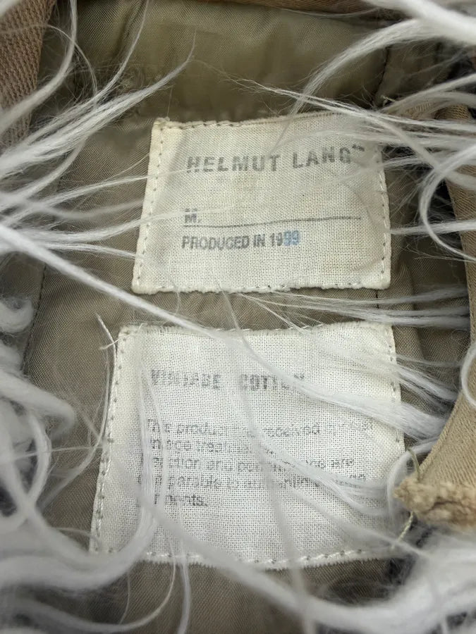 AW1999 Helmut Lang Séance the travail Moleskin Astro Moto Jacket bLpzzDN 15