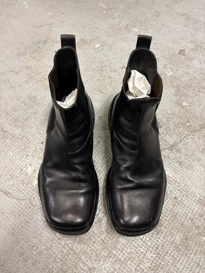 AW1999 Prada Black Hybrid Vibram Boots CzetCvs 1