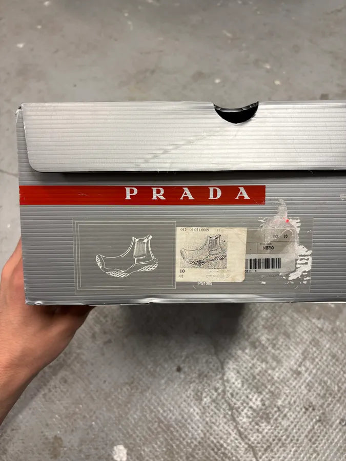 AW1999 Prada Black Hybrid Vibram Boots CzetCvs 2