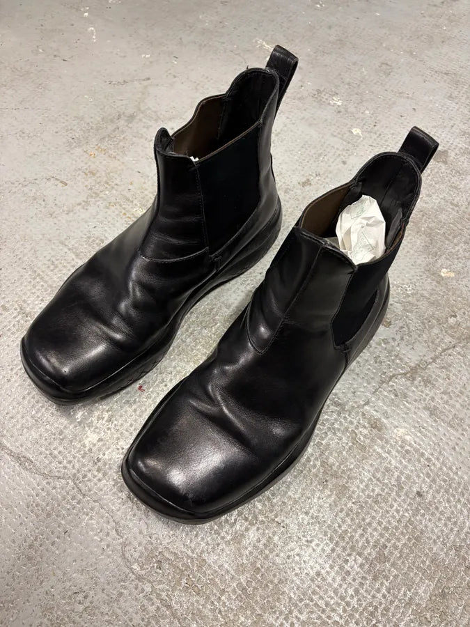 AW1999 Prada Black Hybrid Vibram Boots CzetCvs 4