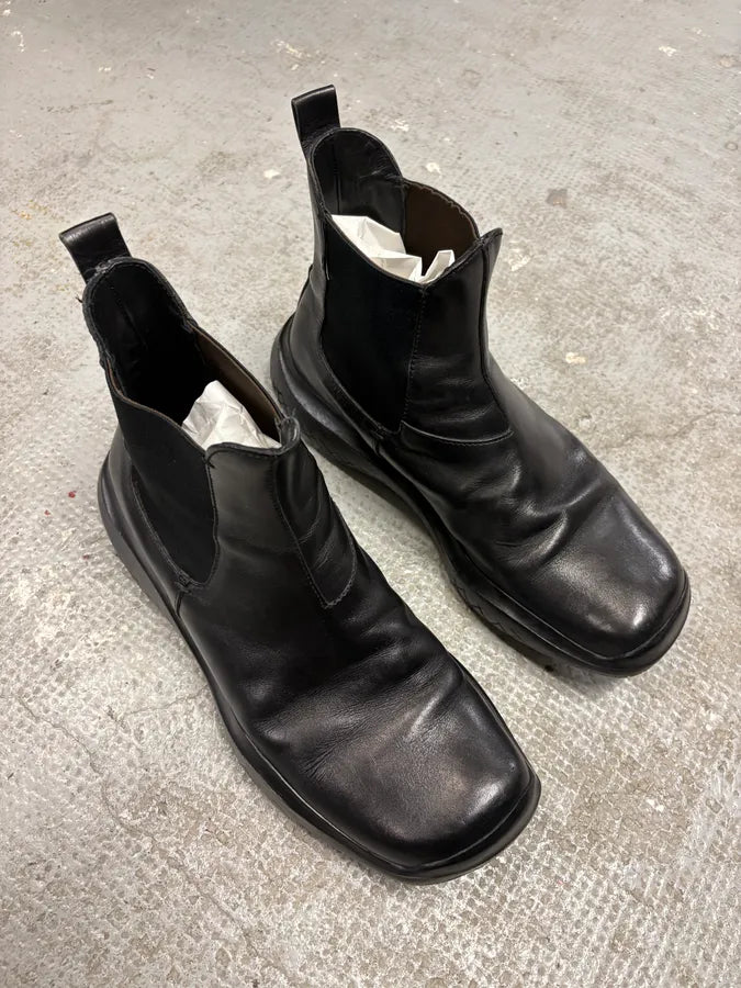 AW1999 Prada Black Hybrid Vibram Boots CzetCvs 5