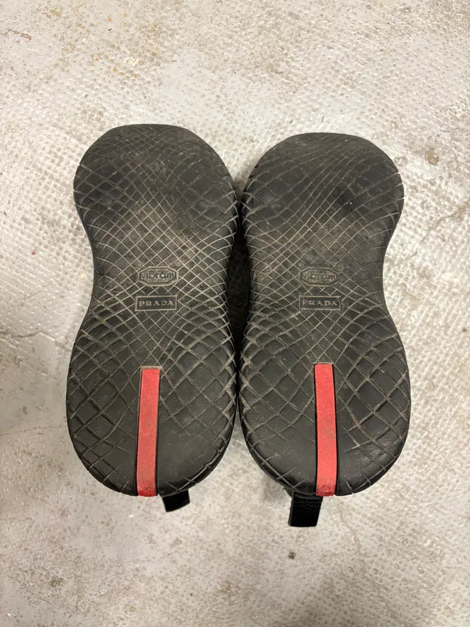 AW1999 Prada Black Hybrid Vibram Boots CzetCvs 9