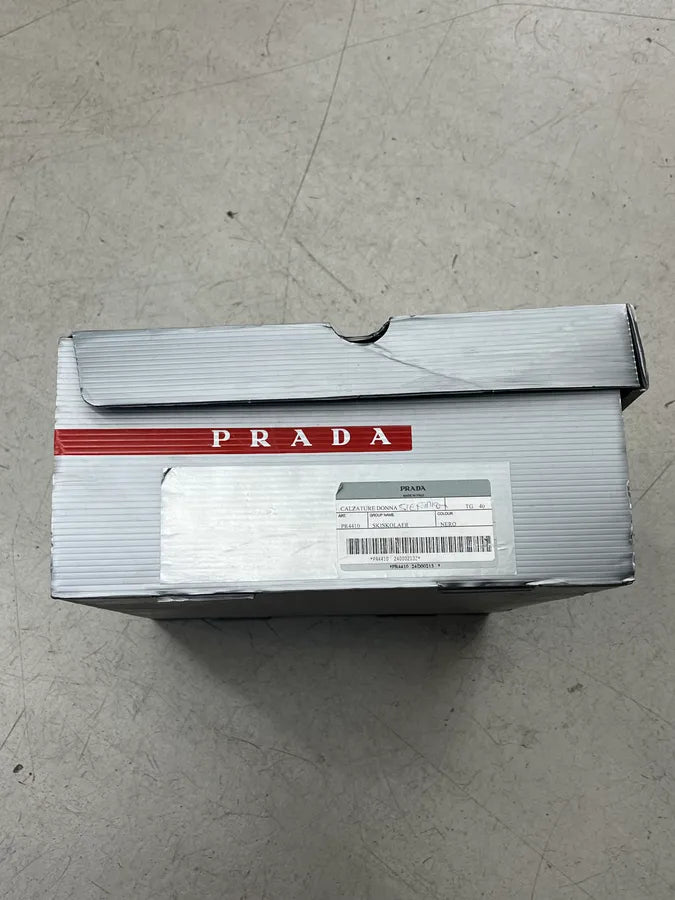 AW1999 Prada Black Leather Vibram Boots TIhdPIg 9