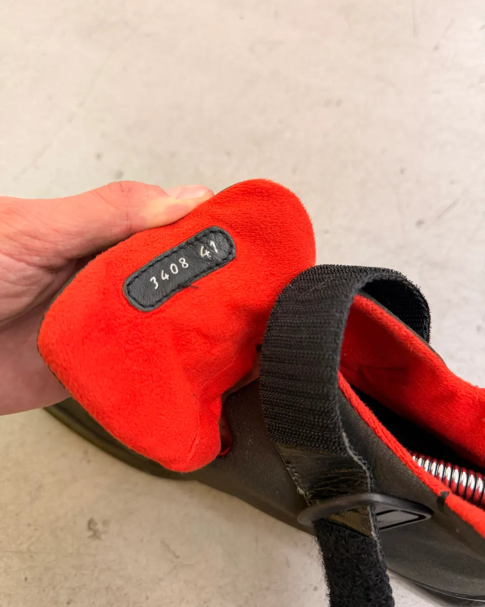 AW1999 Prada Black Neoprene Contrast Stitch Boots DkbVzDB 8