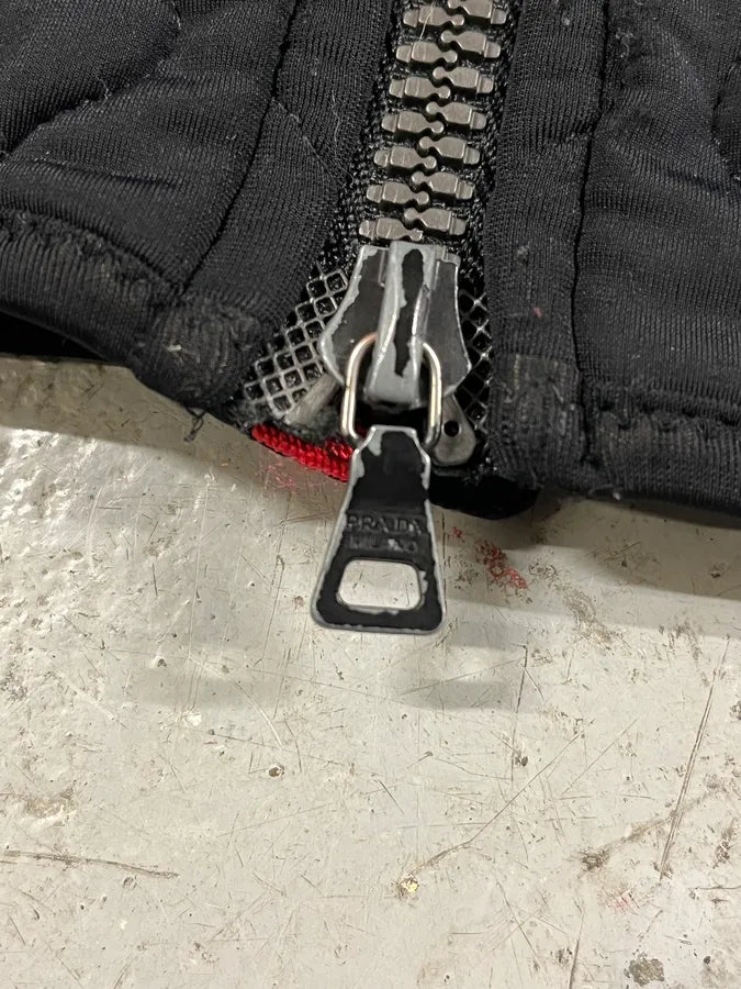 AW1999 Prada Black Ninja Linea Rossa Jacket (L) 11