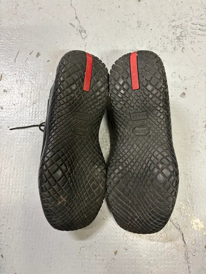 AW1999 Prada Black Premium Vibram Leather Boots kmfLkpo 6