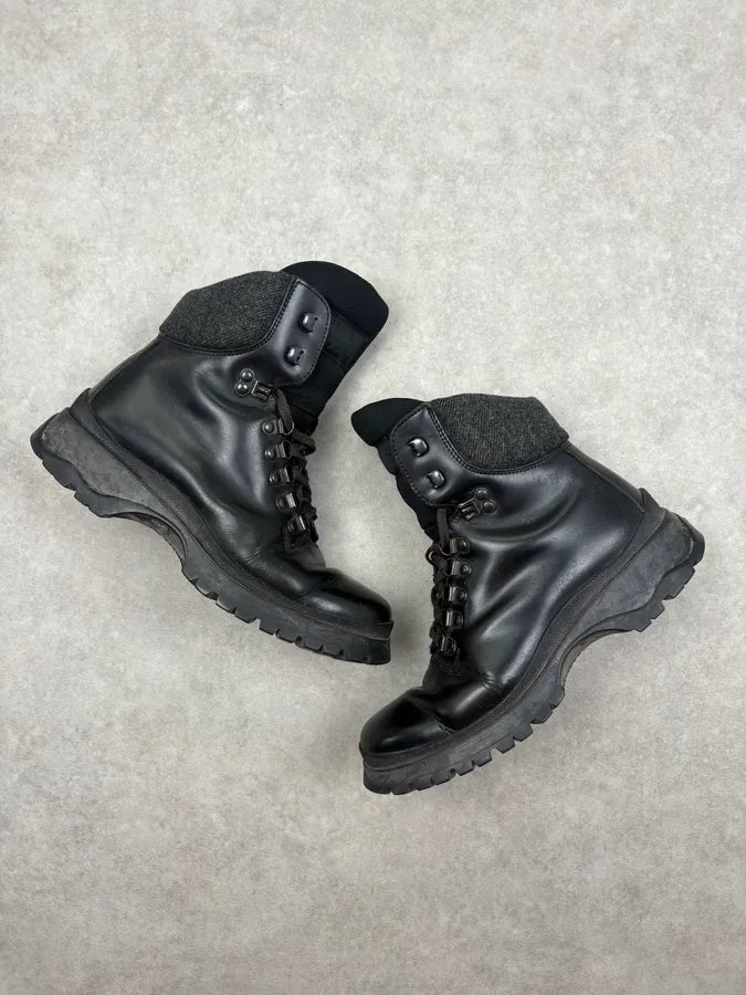 AW1999 Prada High Leather Vibram Boots  MqwSXqJ 4