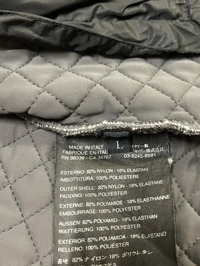 AW1999 Prada Linea Rossa Quilted Grey Ninja Jacket XRyQNoE 6