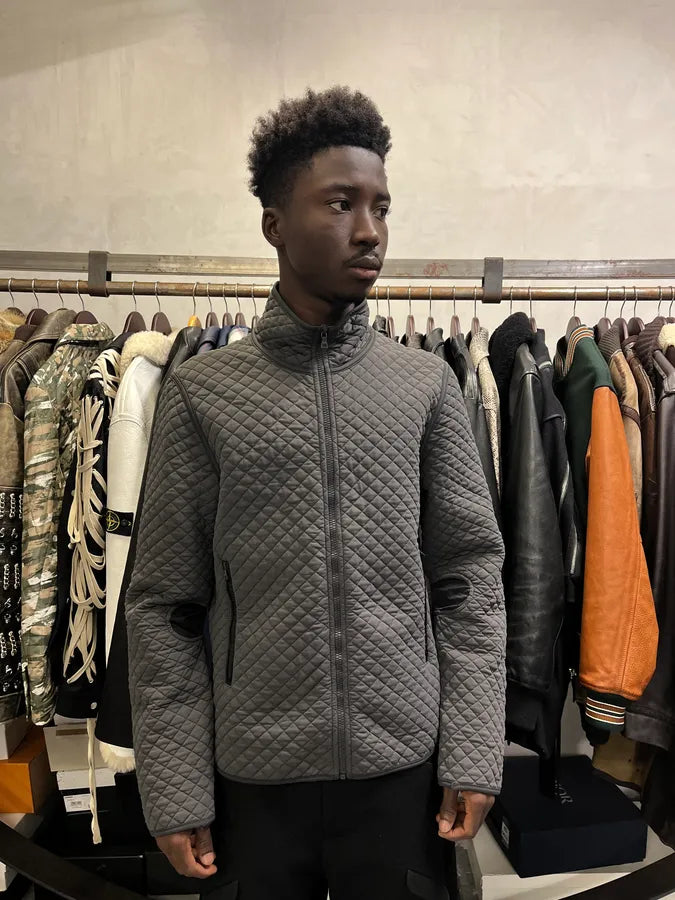 AW1999 Prada Linea Rossa Quilted Grey Ninja Jacket XRyQNoE 1