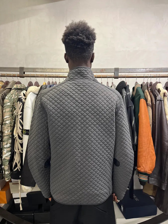 AW1999 Prada Linea Rossa Quilted Grey Ninja Jacket XRyQNoE 2