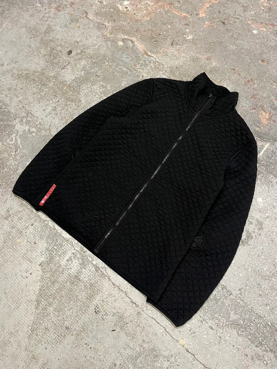 AW1999 Prada Ninja Obscure Quilted Jacket dSIJvwT 4