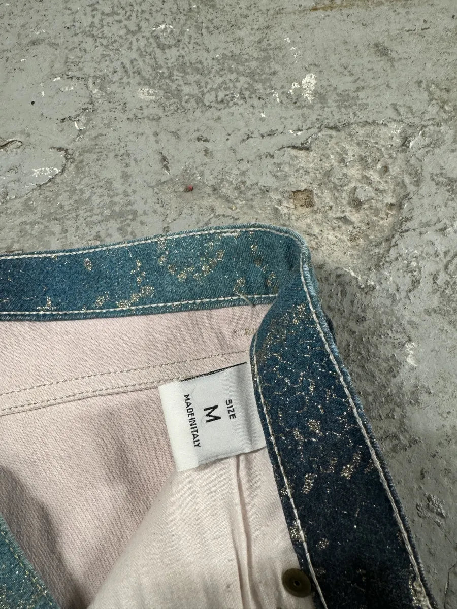 AW1999 Roberto Cavalli Blue Python Skin Legend Pants (S/M) 10