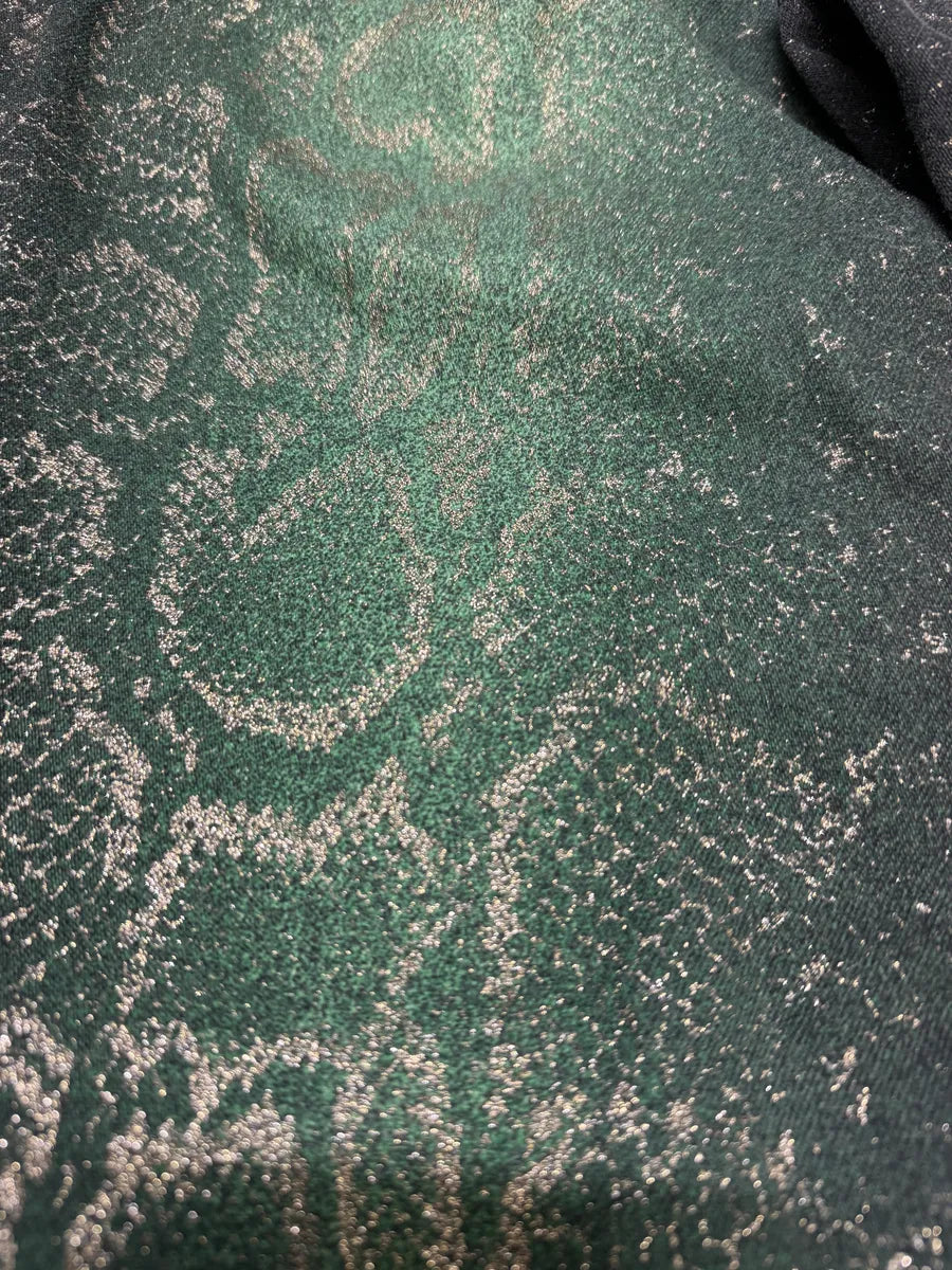 AW1999 Roberto Cavalli Green Legend Python Effect Pants (S) 7