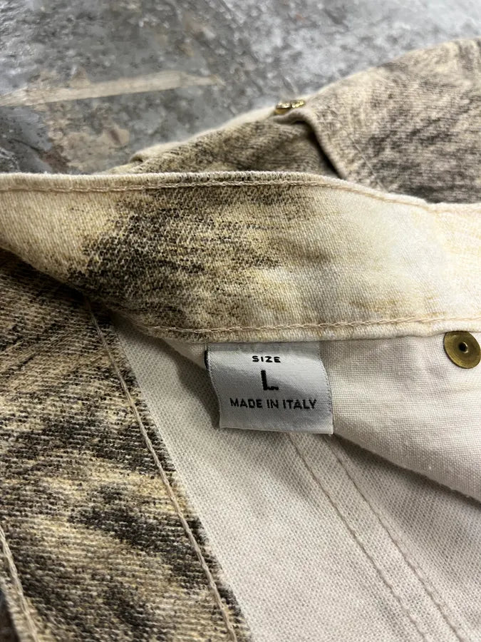 AW1999 Roberto Cavalli Wolf Fur Effect Pants (S/M) kfYOSiU 9