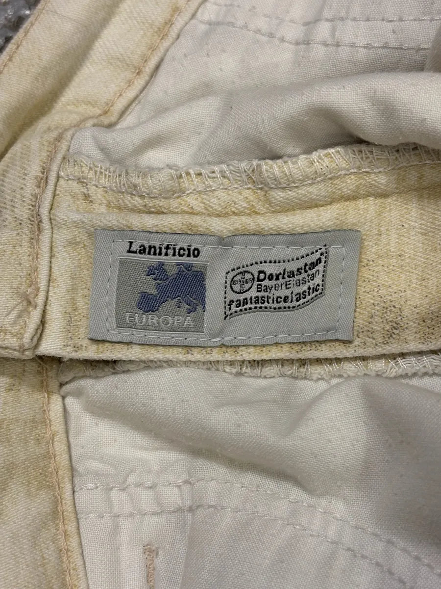 AW1999 Roberto Cavalli Wolf Fur Effect Pants uxHijWq 6