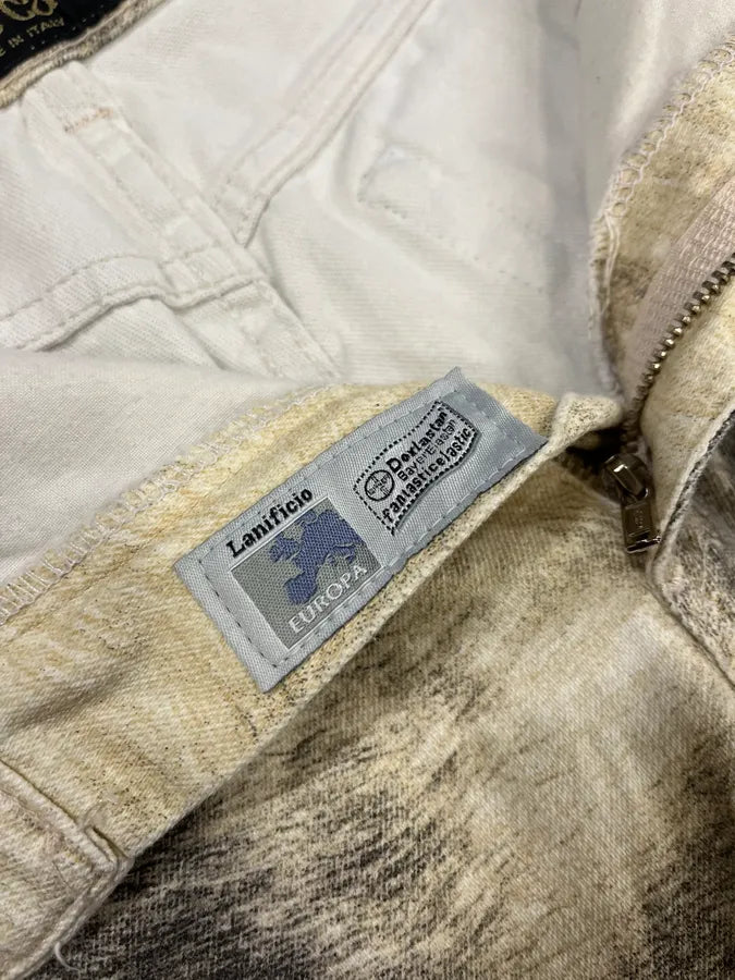 AW1999 Roberto Cavalli Wolf Fur Print Pants UaBtfaj 12