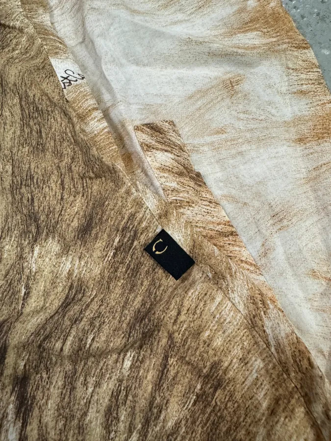 AW1999 Roberto Cavalli Wolf Wild Print Shirt (M) 2